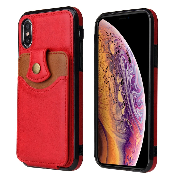 For iPhone XS Max Soft Skin Leather Wallet Bag Phone Case
