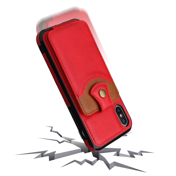 For iPhone XS Max Soft Skin Leather Wallet Bag Phone Case