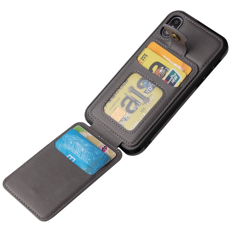 For iPhone XS Max Soft Skin Leather Wallet Bag Phone Case