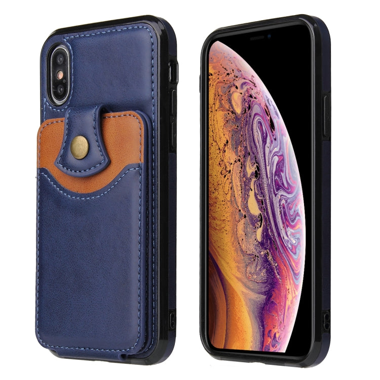 For iPhone XS Max Soft Skin Leather Wallet Bag Phone Case