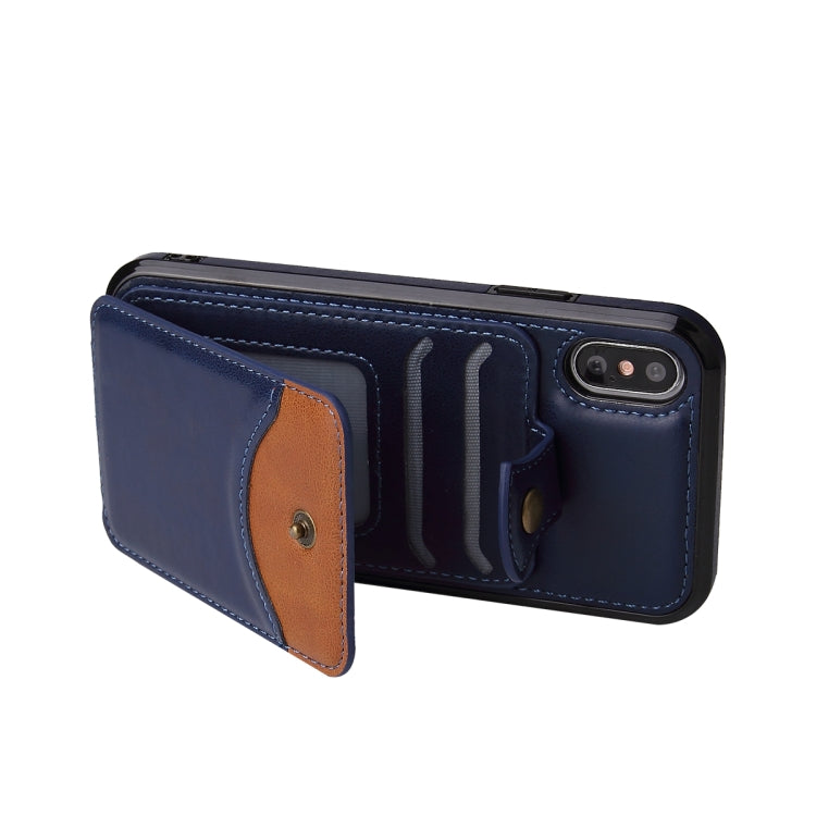 For iPhone XS Max Soft Skin Leather Wallet Bag Phone Case