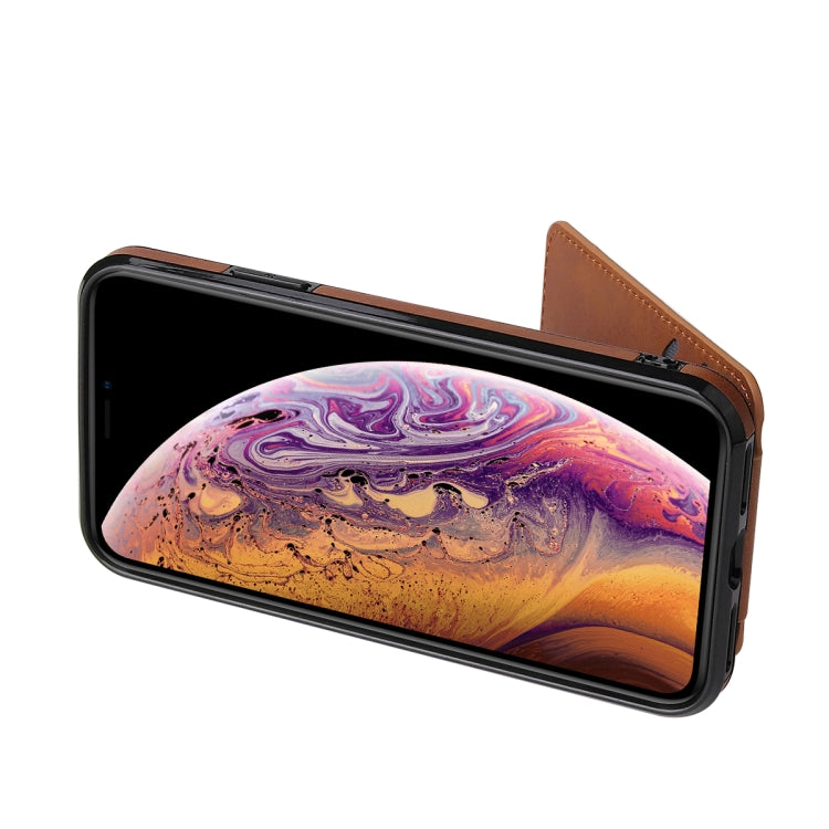 For iPhone XS Max Soft Skin Leather Wallet Bag Phone Case