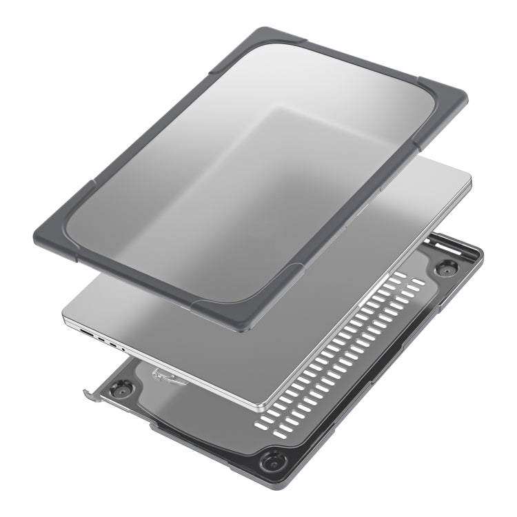 TPU + PC Two Color Laptop Protective Case For MacBook Pro 14.2 inch A2442 2021