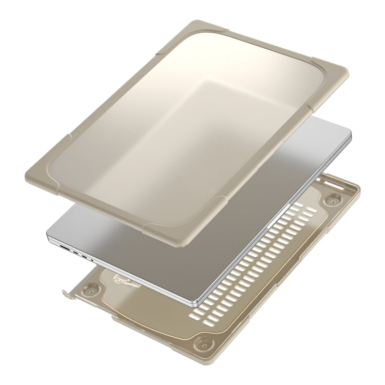 TPU + PC Two Color Laptop Protective Case For MacBook Pro 14.2 inch A2442 2021