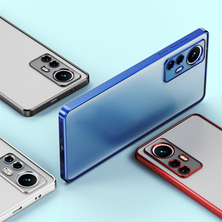 For Xiaomi 12 Electroplated Frosted Phone Case