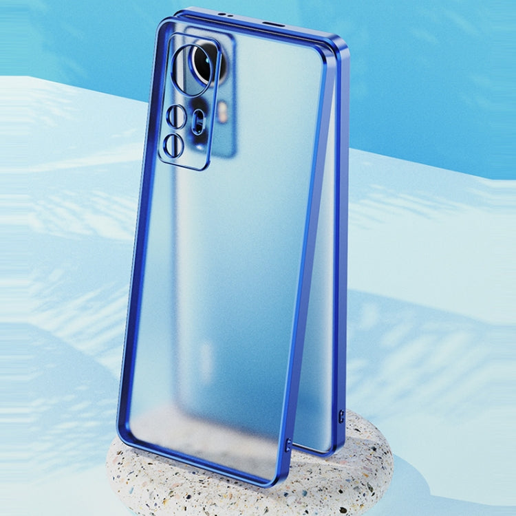 For Xiaomi 12 Electroplated Frosted Phone Case