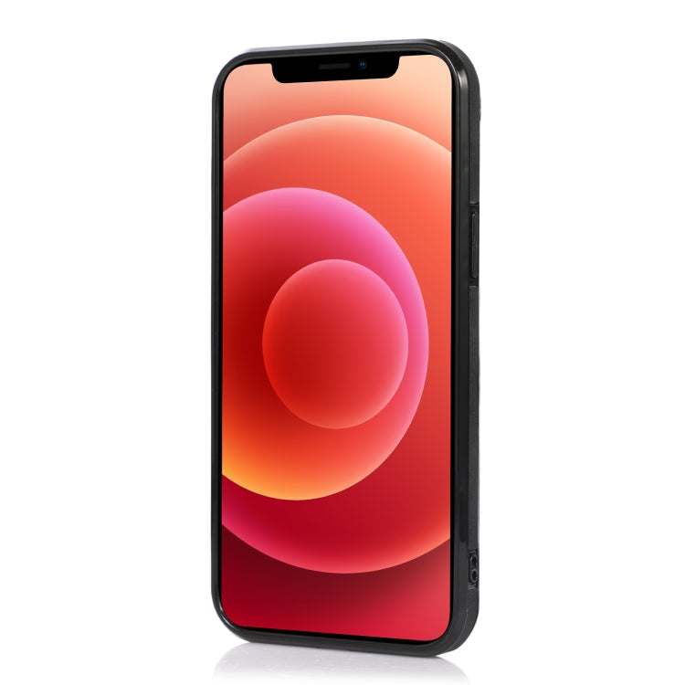 For iPhone 13 Pro Three-fold Leather Phone Case with Card Slot & Wallet & Holder