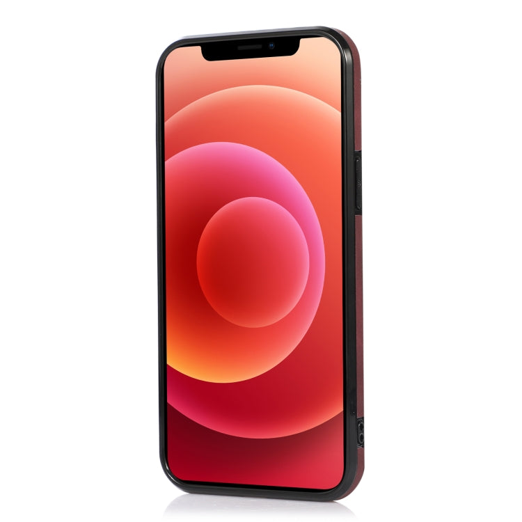 For iPhone 13 mini Three-fold Leather Phone Case with Card Slot & Wallet & Holder