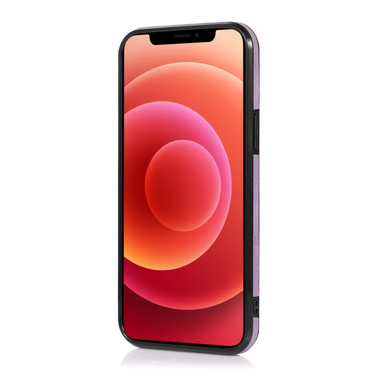 For iPhone 13 mini Three-fold Leather Phone Case with Card Slot & Wallet & Holder