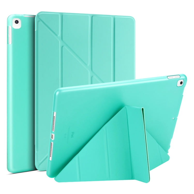 Multi-folding PU Leather Matte TPU Tablet Case For iPad Pro 10.2 2021 / 2020 / 10.5 2017