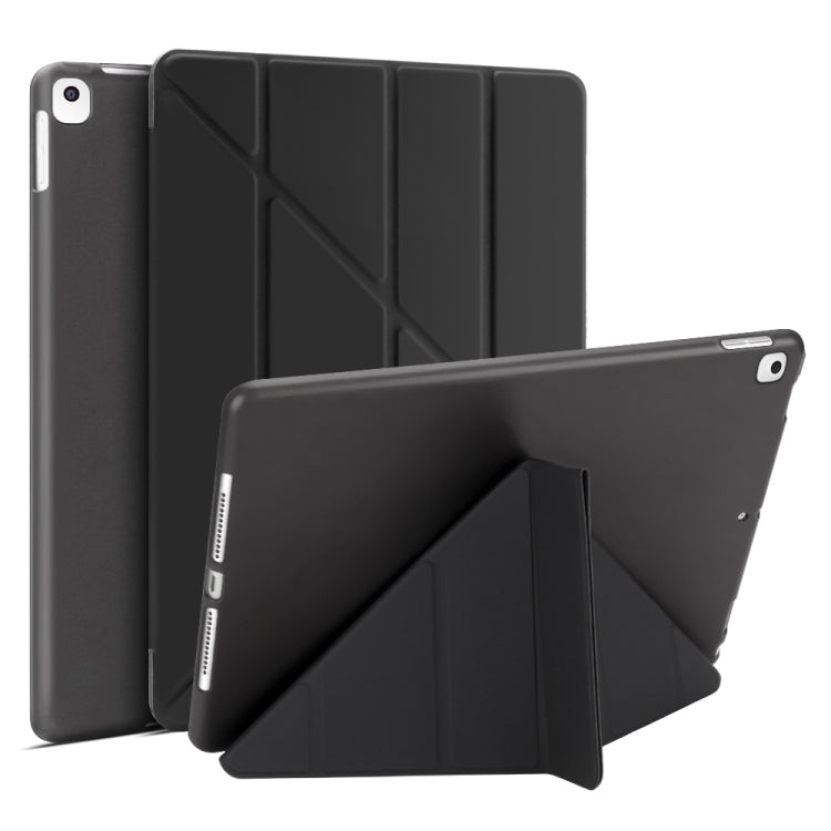 Multi-folding PU Leather Matte TPU Tablet Case For iPad Pro 10.2 2021 / 2020 / 10.5 2017