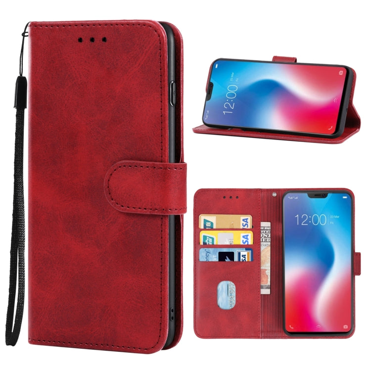 Leather Phone Case For vivo V9