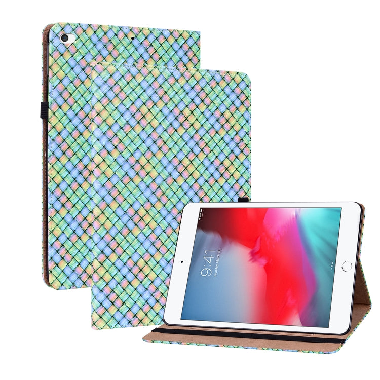 Color Weave Smart Leather Tablet Case For iPad mini 5 / 4 / 3 / 2 / 1