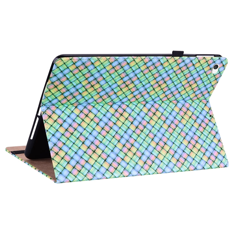 Color Weave Smart Leather Tablet Case For iPad mini 5 / 4 / 3 / 2 / 1