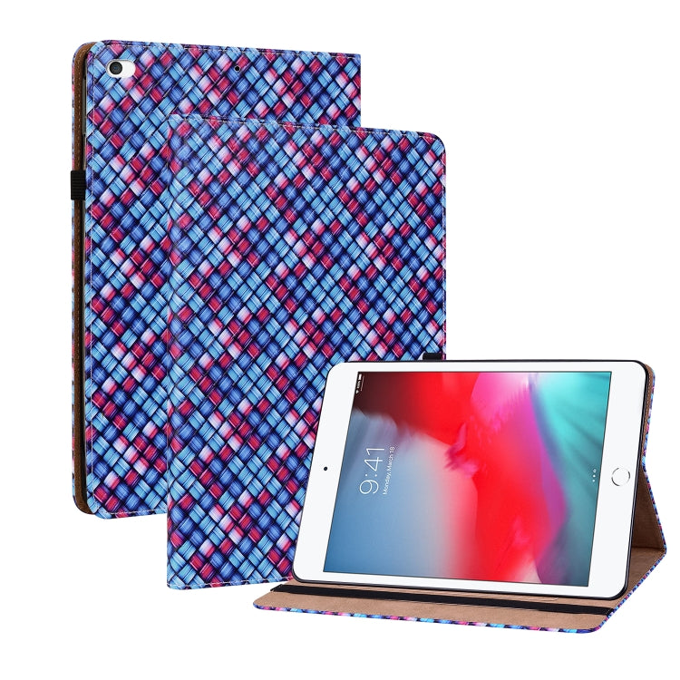 Color Weave Smart Leather Tablet Case For iPad mini 5 / 4 / 3 / 2 / 1