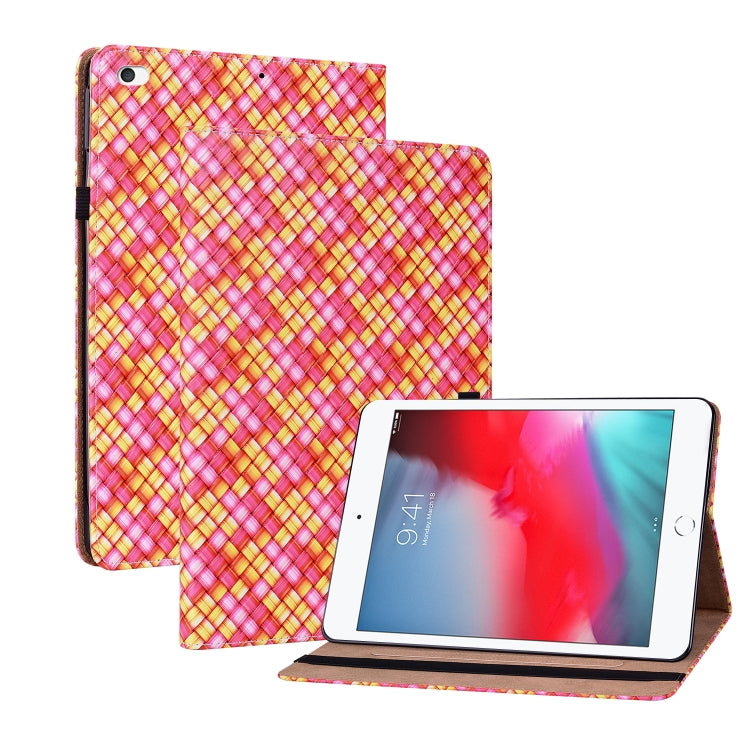 Color Weave Smart Leather Tablet Case For iPad mini 5 / 4 / 3 / 2 / 1