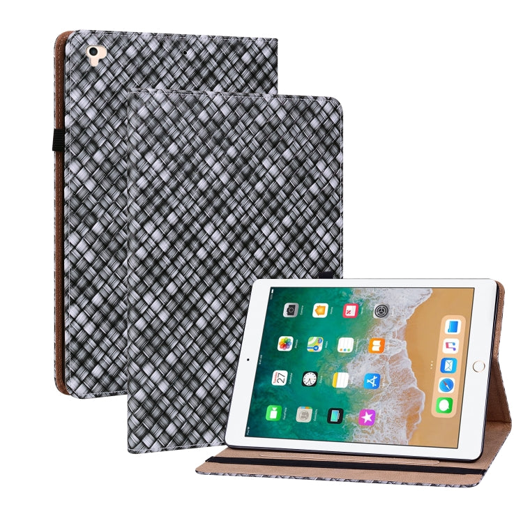 Color Weave Smart Leather Tablet Case For iPad Pro 9.7 2018 / 2017