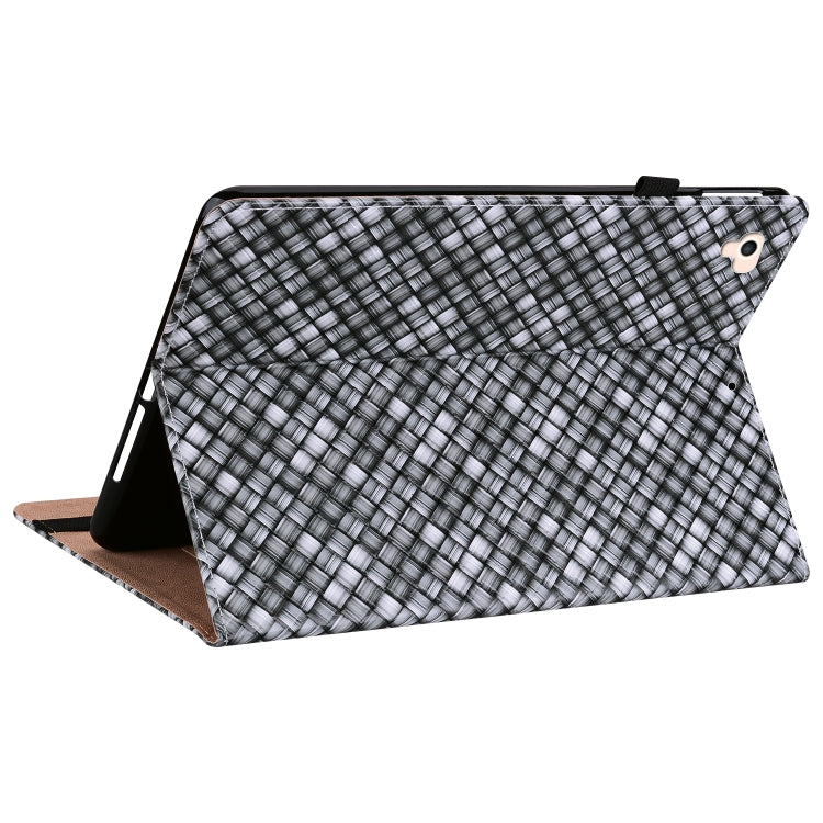 Color Weave Smart Leather Tablet Case For iPad Pro 9.7 2018 / 2017