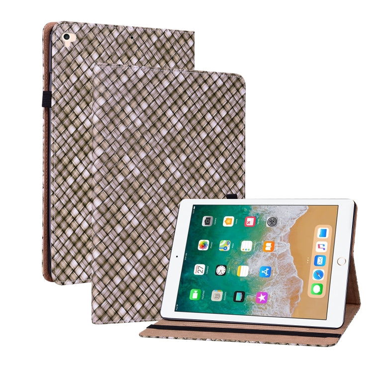 Color Weave Smart Leather Tablet Case For iPad Pro 9.7 2018 / 2017