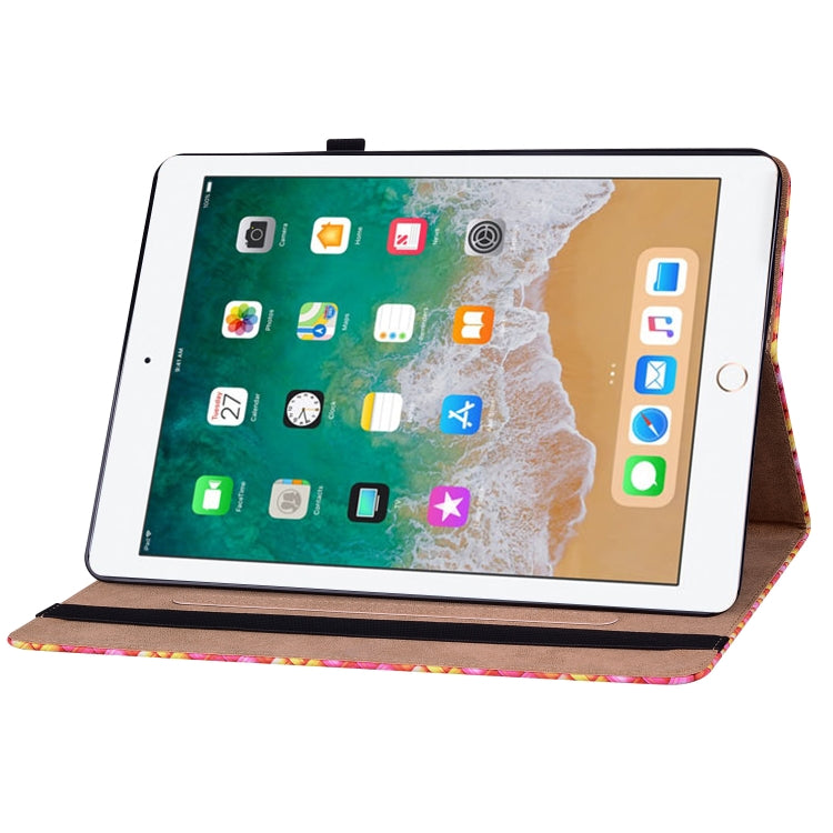 Color Weave Smart Leather Tablet Case For iPad Pro 9.7 2018 / 2017