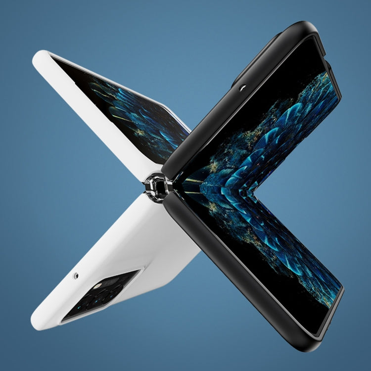 For OPPO Find N Skin Feel Oil Spray PC Phone Case