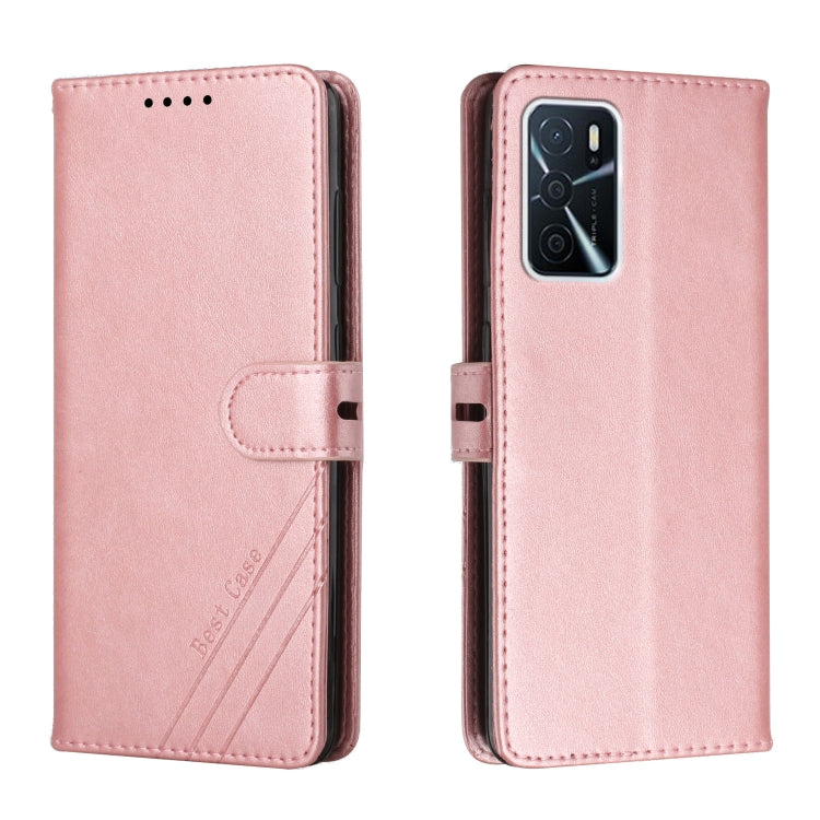 For OPPO A55 5G / A56 5G Cow Texture Leather Phone Case