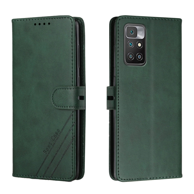 For Xiaomi Redmi 10 Cow Texture Leather Phone Case