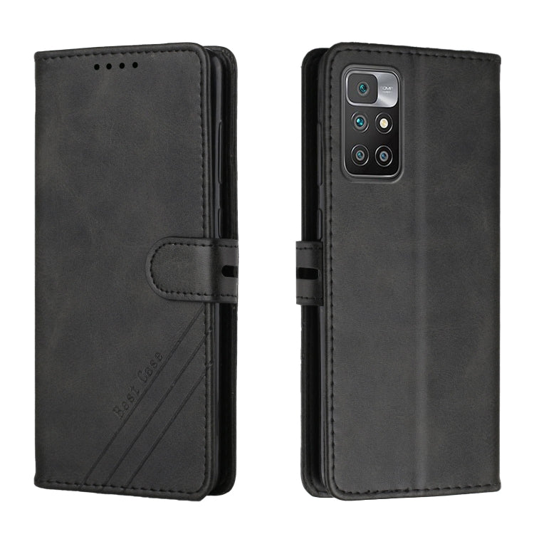 For Xiaomi Redmi 10 Cow Texture Leather Phone Case