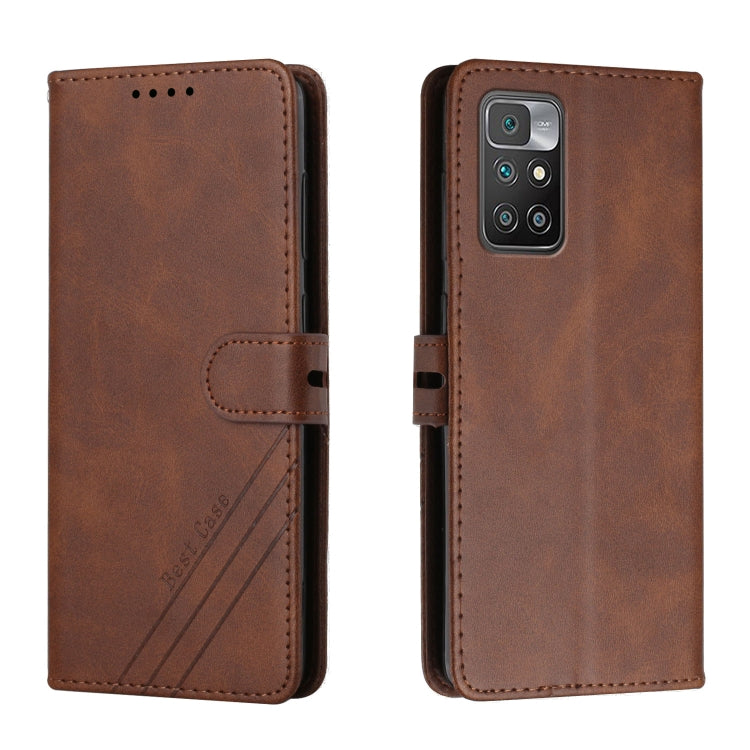 For Xiaomi Redmi 10 Cow Texture Leather Phone Case