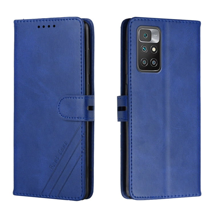For Xiaomi Redmi 10 Cow Texture Leather Phone Case