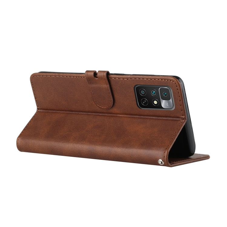 For Xiaomi Redmi Note 11 4G Cow Texture Leather Phone Case