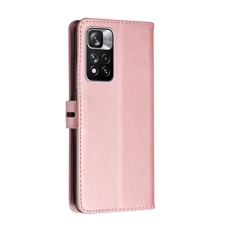 For Xiaomi Redmi Note 11 Pro Cow Texture Leather Phone Case