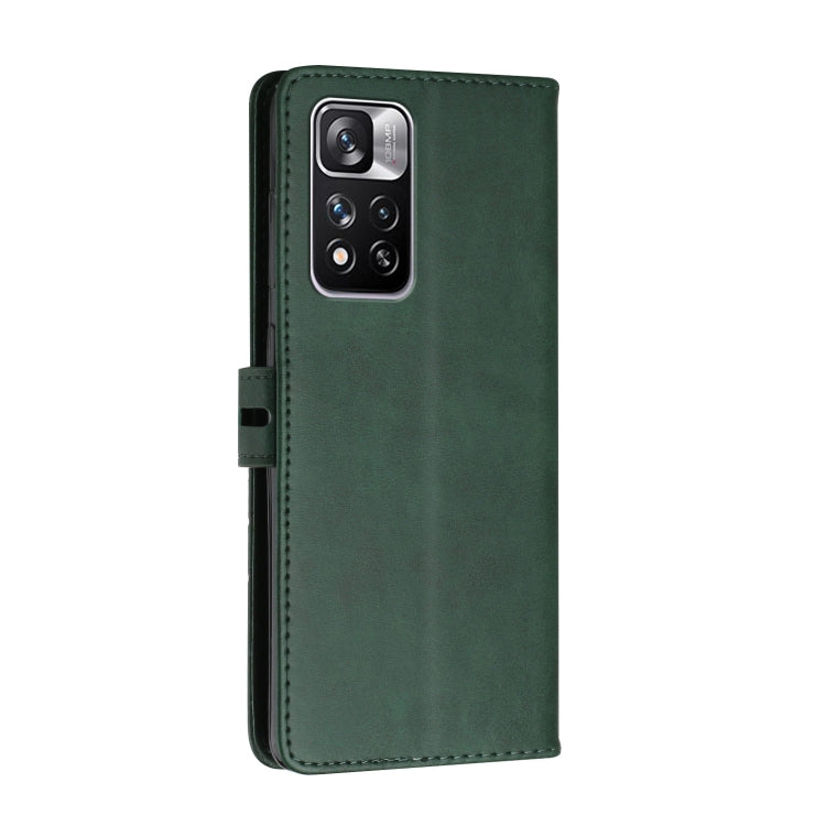 For Xiaomi Redmi Note 11 Pro Cow Texture Leather Phone Case