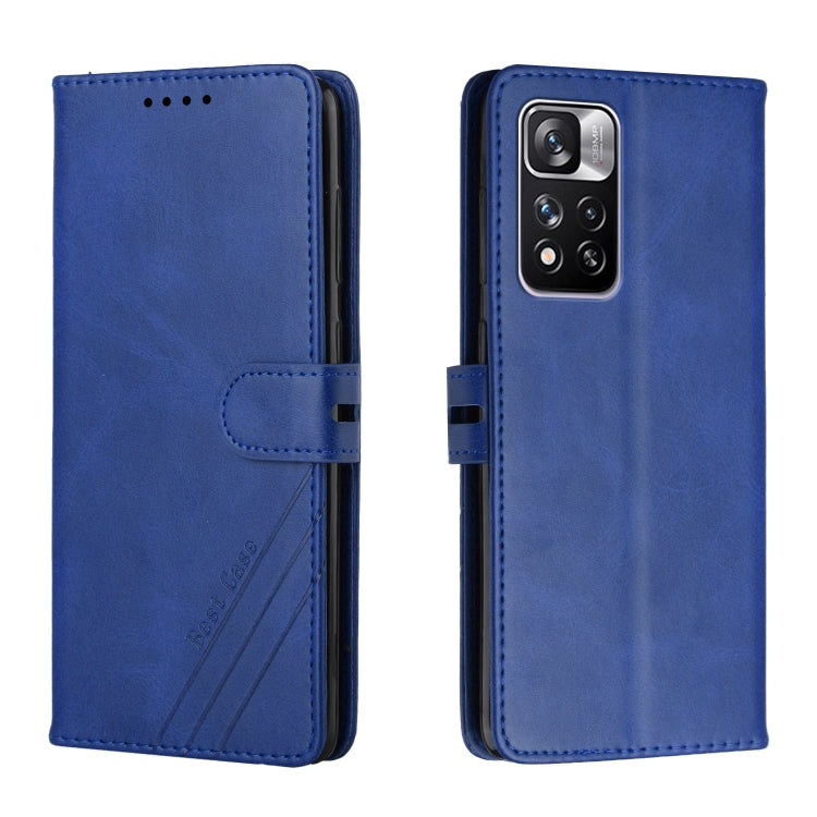 For Xiaomi Redmi Note 11 Pro Cow Texture Leather Phone Case