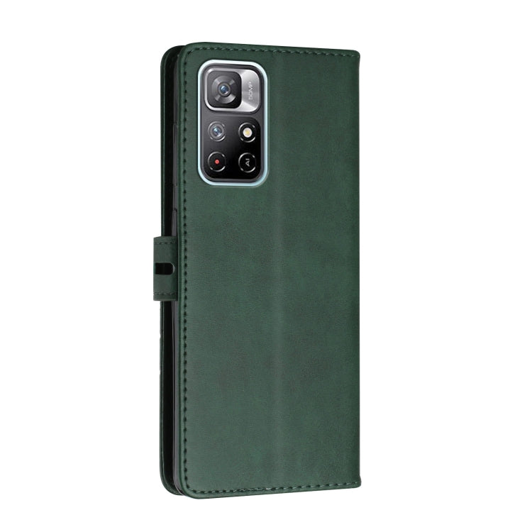 For Xiaomi Redmi Note 11 5G Cow Texture Leather Phone Case