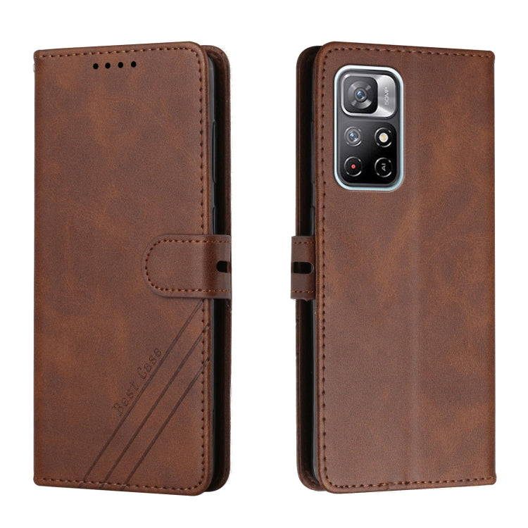 For Xiaomi Redmi Note 11 5G Cow Texture Leather Phone Case