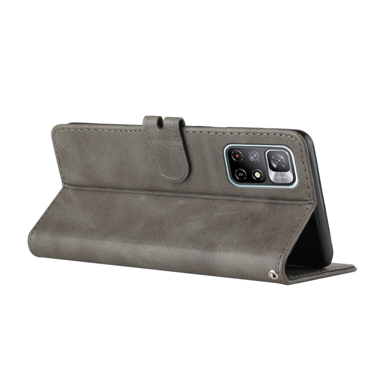 For Xiaomi Redmi Note 11 5G Cow Texture Leather Phone Case