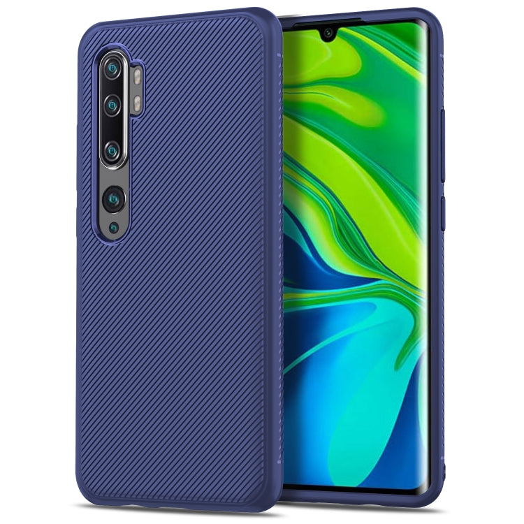 For Xiaomi Mi CC9 Pro / Note 10 Lenuo Leshen Series Stripe Texture TPU Protective Case