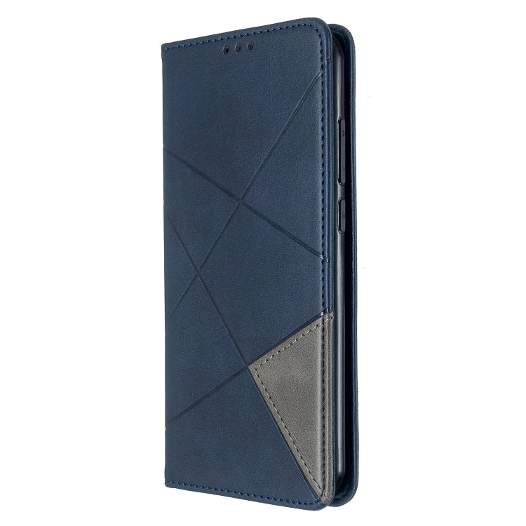 For Xiaomi Redmi Note 8T Rhombus Texture Horizontal Flip Magnetic Leather Case with Holder & Card Slots
