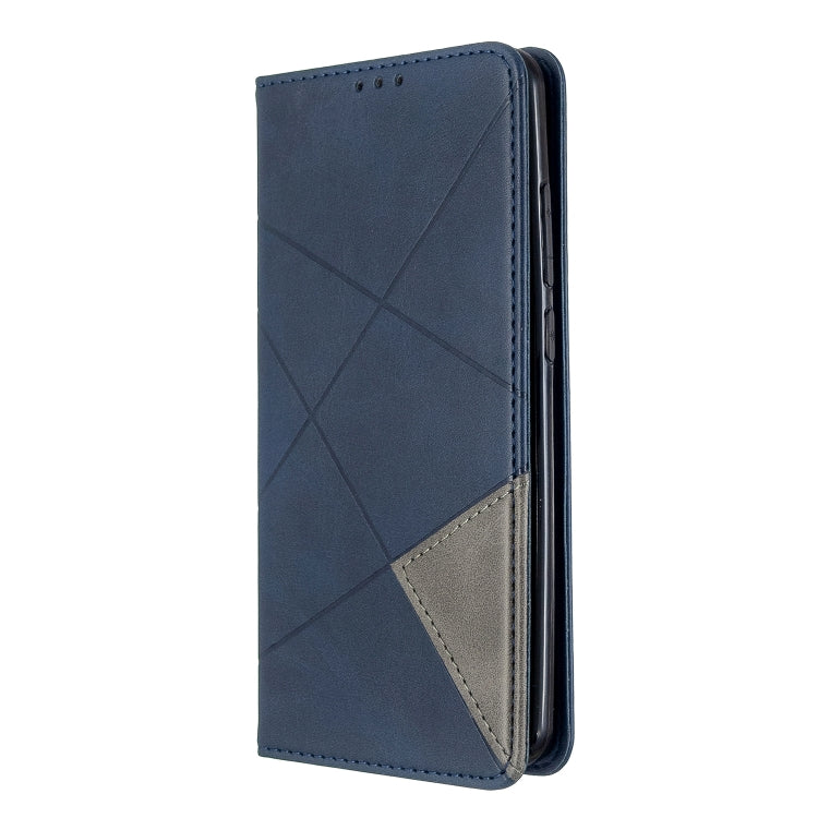 For Xiaomi Redmi 8 Rhombus Texture Horizontal Flip Magnetic Leather Case with Holder & Card Slots