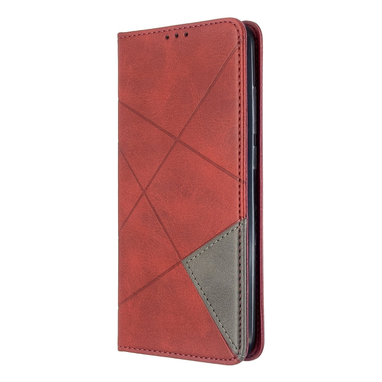 For Xiaomi Redmi 8A Rhombus Texture Horizontal Flip Magnetic Leather Case with Holder & Card Slots