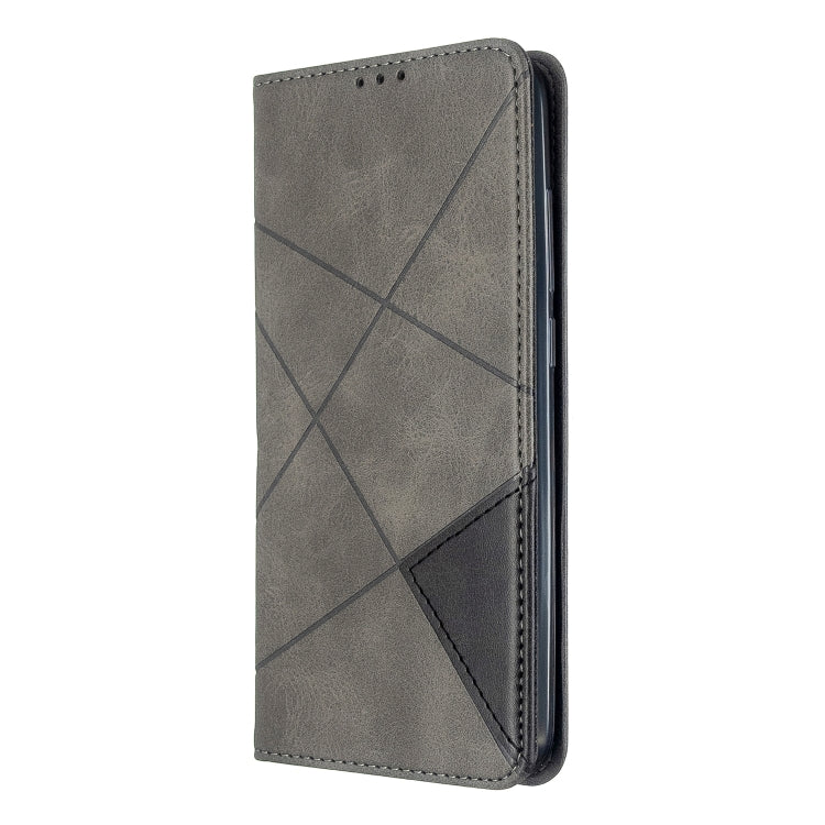 For Xiaomi Redmi 8A Rhombus Texture Horizontal Flip Magnetic Leather Case with Holder & Card Slots