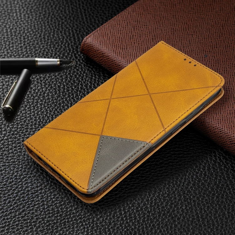 For Xiaomi Redmi 8A Rhombus Texture Horizontal Flip Magnetic Leather Case with Holder & Card Slots