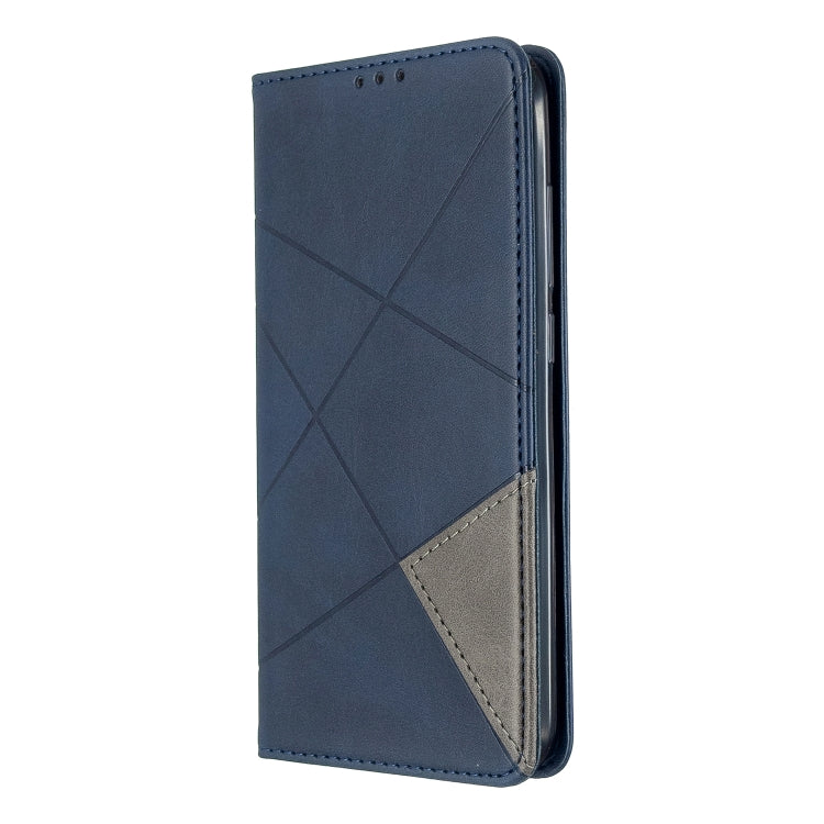 For Xiaomi Redmi 8A Rhombus Texture Horizontal Flip Magnetic Leather Case with Holder & Card Slots