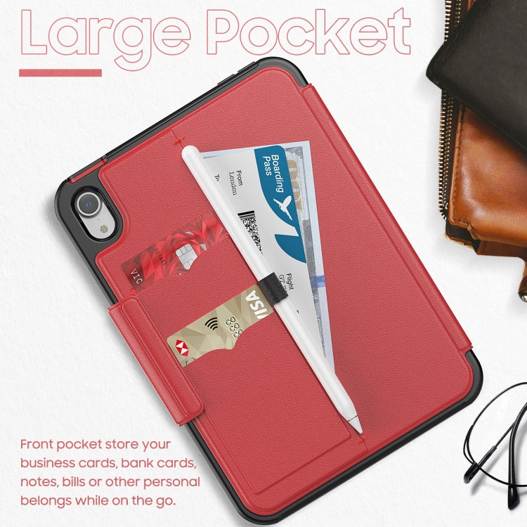 For iPad mini 6 Litchi Texture PU Leather Tablet Case