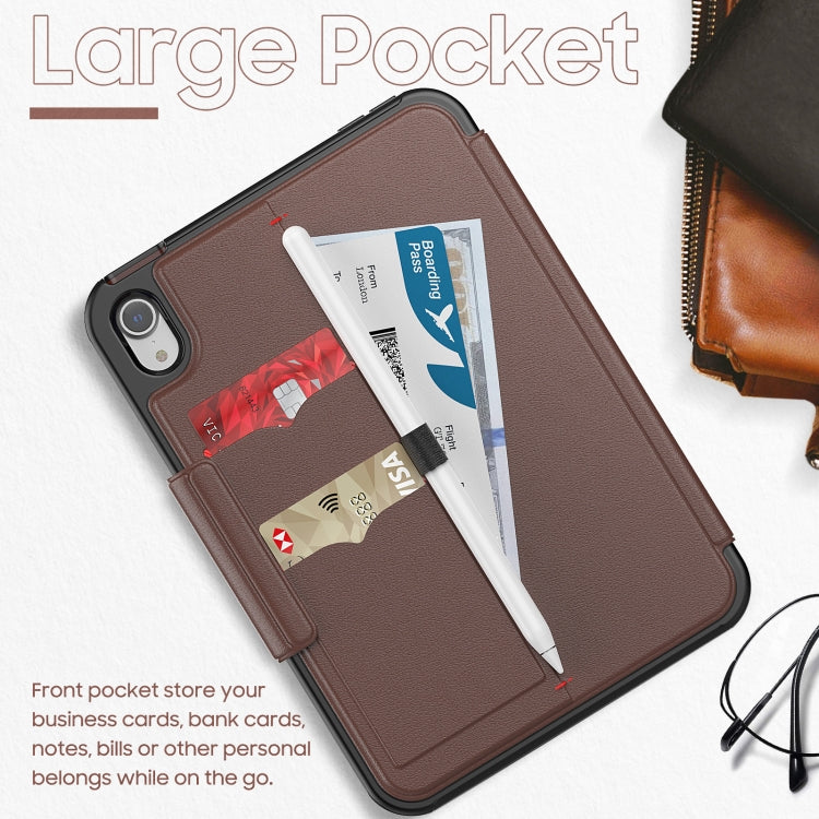 For iPad mini 6 Litchi Texture PU Leather Tablet Case