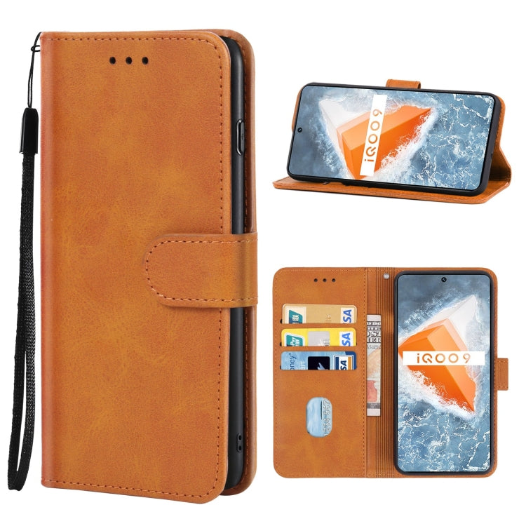 Leather Phone Case For vivo iQOO 9