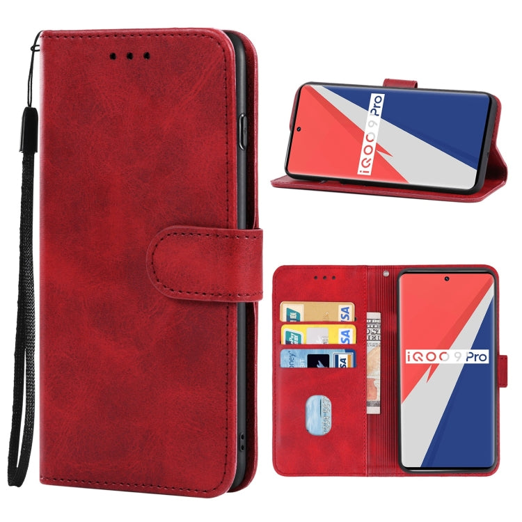 Leather Phone Case For vivo iQOO 9 Pro