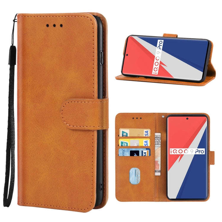 Leather Phone Case For vivo iQOO 9 Pro