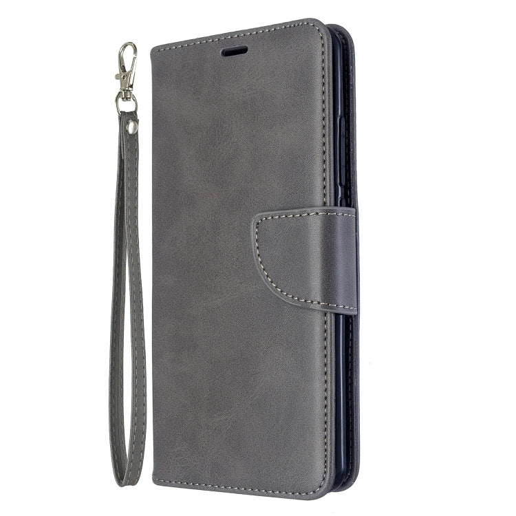 For Xiaomi CC9 Pro / Note 10 / Note 10 Pro Retro Lambskin Texture Pure Color Horizontal Flip PU Leather Case with Holder & Card Slots & Wallet & Lanyard